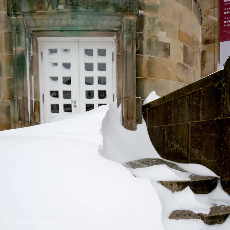 Osnabrück im Schnee versunken